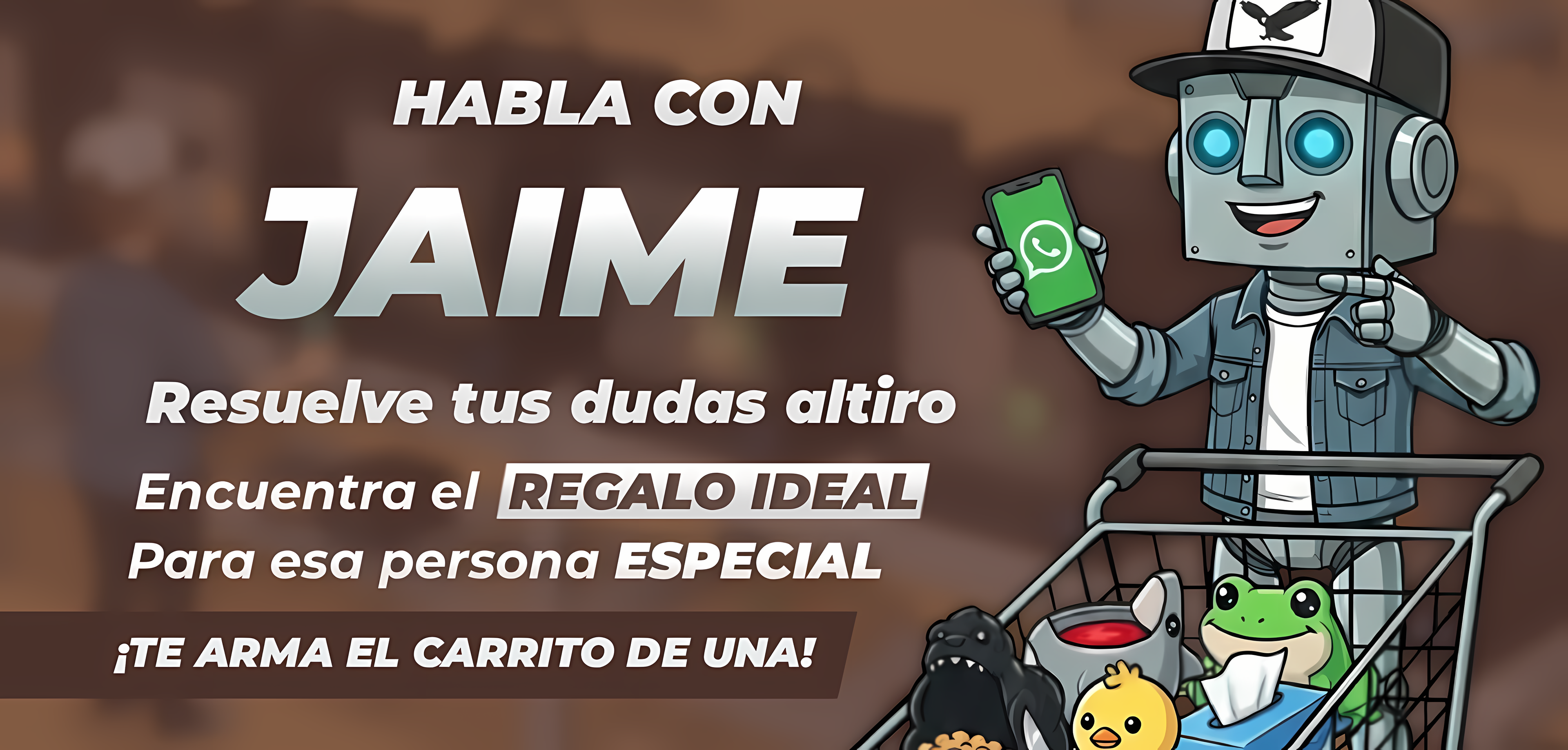 JAIME_TE_ATIENDE - El Taller de Fernando Canguro de apoyo emocional viral en Instagram, figura decorativa viajera sosteniendo un ticket de avión. Diseño exclusivo de El Taller de Fernando.
