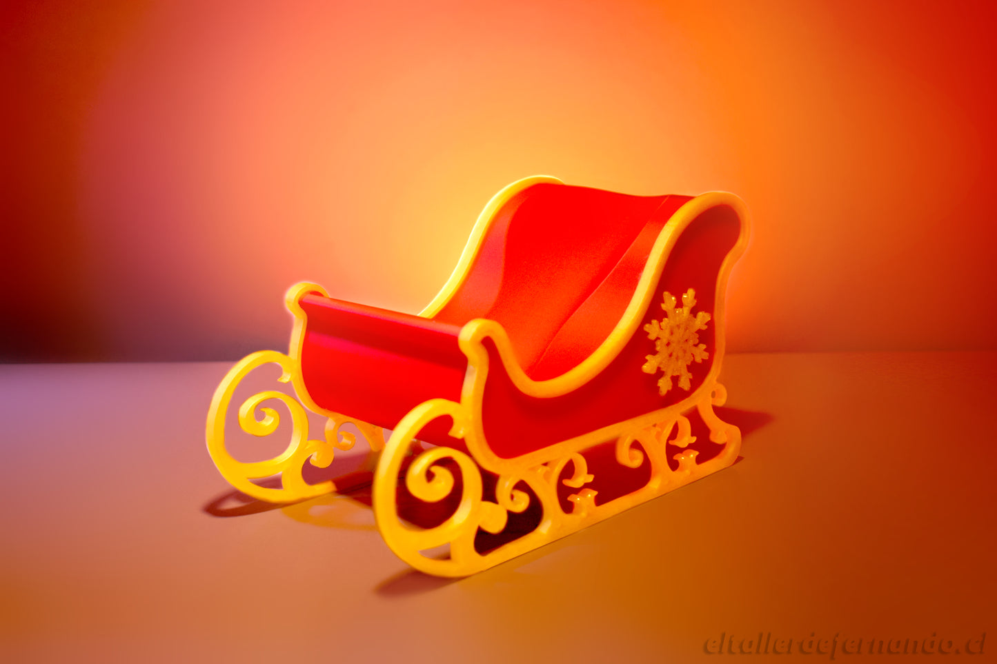 Trineo Porta Vino – Especial Navidad