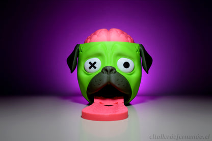 Dispensador M&M Pug Zombie – Especial Halloween