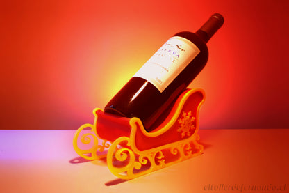 Trineo Porta Vino – Especial Navidad